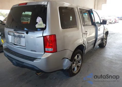 2012 Honda Pilot Ex-L из США, поврежденный, VIN 5FNYF4H57CB068066